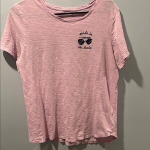 Pink Graphic T-Shirt